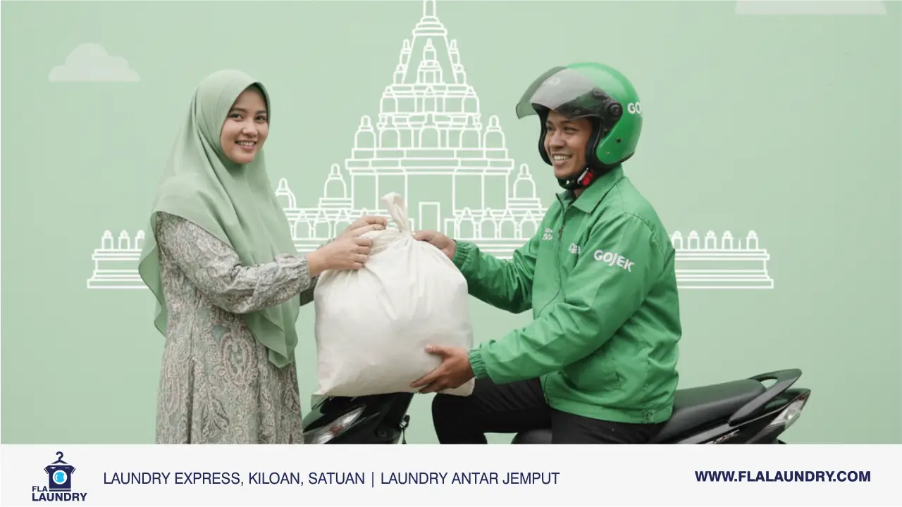 laundry express jogja antar jemput gojek grab maxim jogjakita