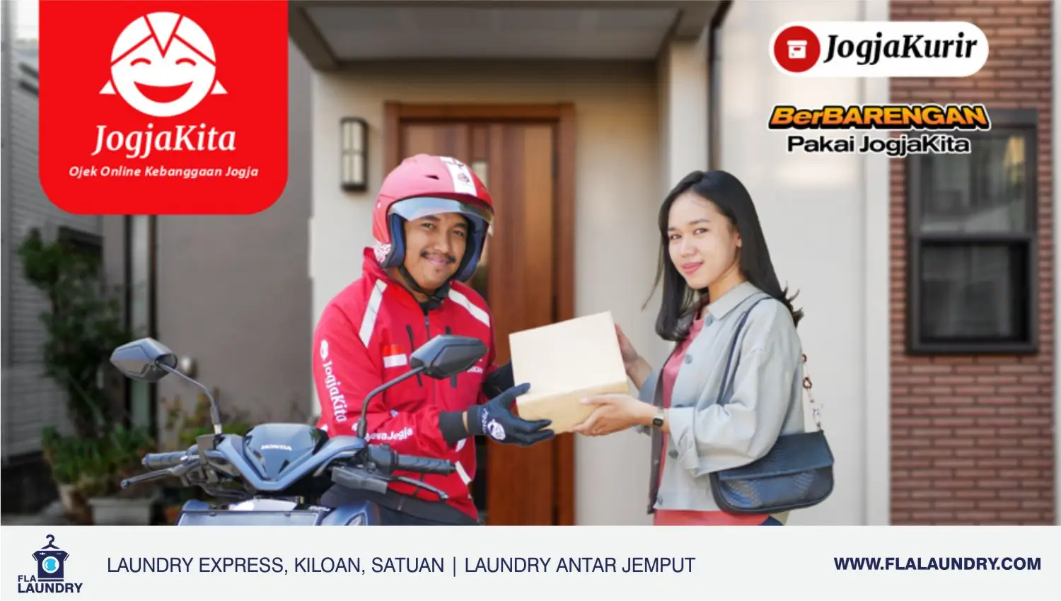 laundry express kilat satuan premium layanan laundry antar jemput dengan kurir online jogjakita jogjasend fla laundry jogja