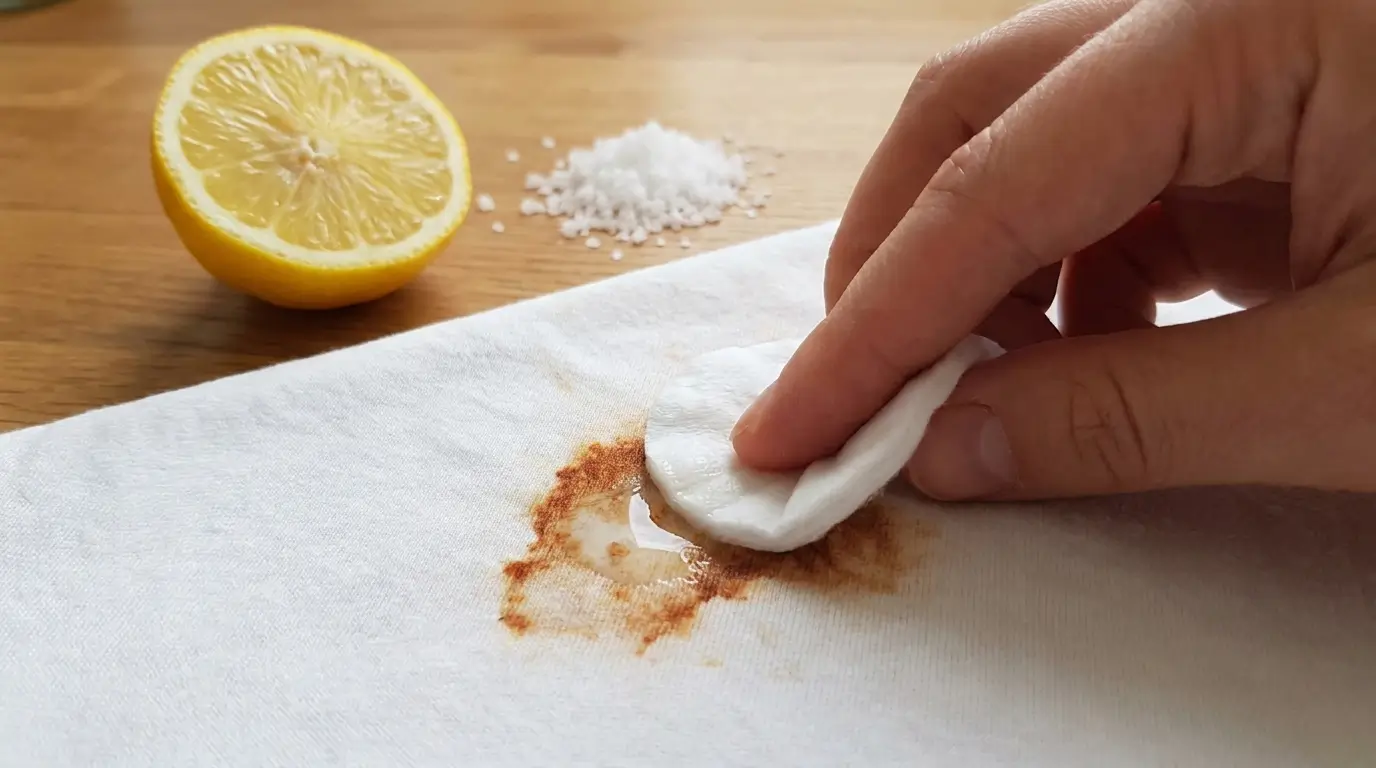 hilangkan karat dengan lemon dan garam artikel fla laundry express jogja