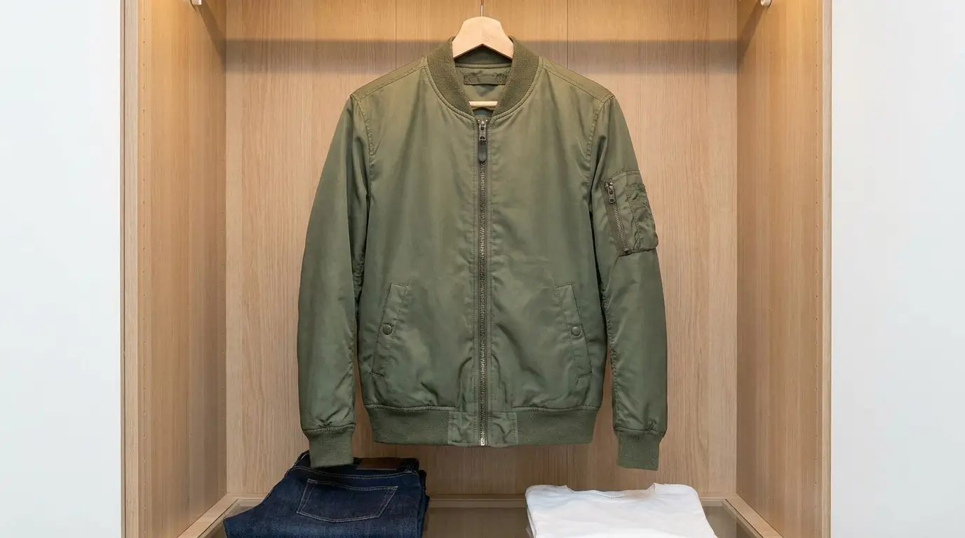 penyimpanan jaket bomber artikel fla laundry express kiloan jogja